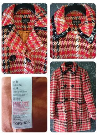Пальто topshop — цена 90 грн в каталоге Пальто ✓ Купить женские вещи по  доступной цене на Шафе | Украина #103981180