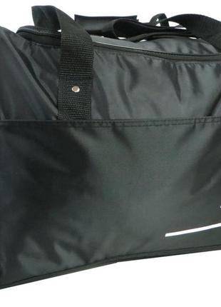 Дорожная сумка среднего размера 60 л wallaby, украина 430-9 черная1 фото