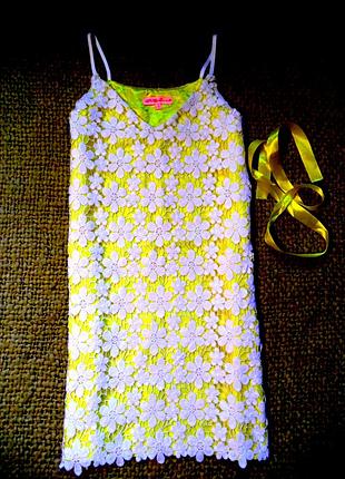 Oh my love кружевное платье shift dress для роскошной леди.