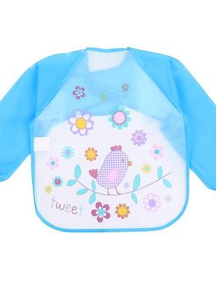 Нагрудник з карманами фартушок для годування