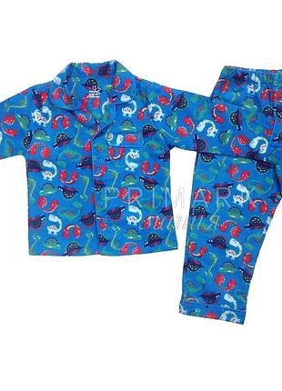 Байковая пижама для мальчика 86-92 cм primark