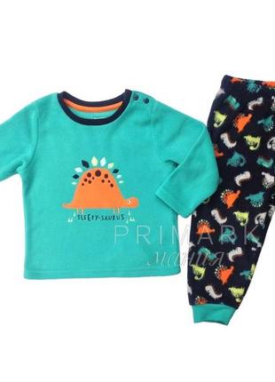 Флис пижама для мальчика 86 см primark