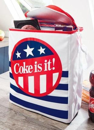 Термосумка, сумка холодильник cola classic 14l coolbag v2021 белая