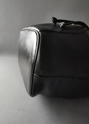 Lanvin vintage bucket bag шкіряна сумка4 фото