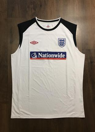 Umbro national team england спортивная футбольная майка футболка