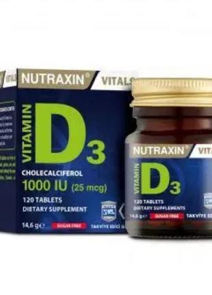 Дієтична добавка " вітамін d3 ", nutraxin, турція1 фото
