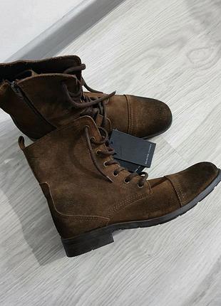 Черевики коричневі натуральні