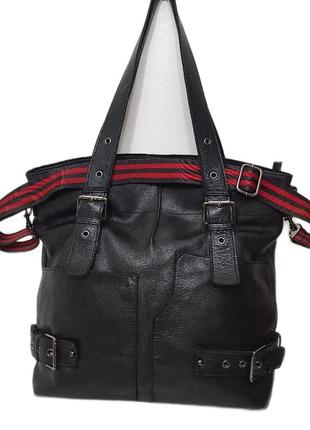Роскошная большая кожаная сумка guerilla de luxe германия