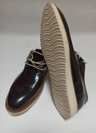 Стильні туфлі чоловічі zign.брендове взуття stock4 фото