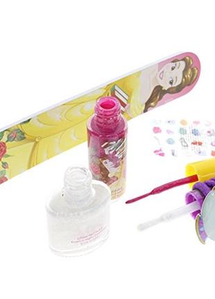 Большой подарочный набор декоративной косметики принцесса белль disney princess belle