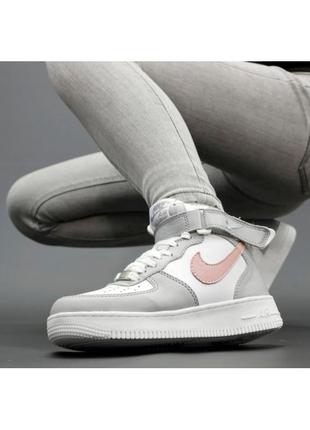 ❄️❤️жіночі зимові кросівки кеди nike air force 1 найк зима❤️❄️3 фото