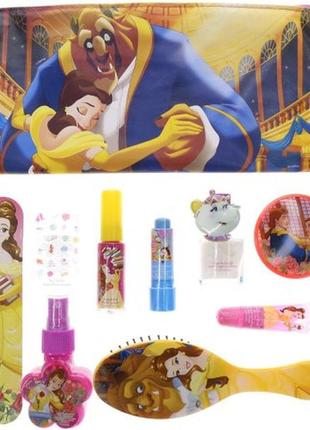 Большой подарочный набор декоративной косметики принцесса белль disney princess belle