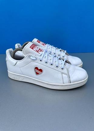 Кожаные осенние кроссовки adidas stan smith 🔥оригинал