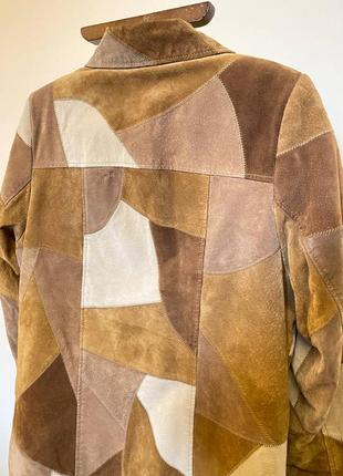 Куртка - пальто кожаная кожанка5 фото