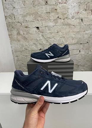 Кросовки new balance 990 v5 оригинал новые синие