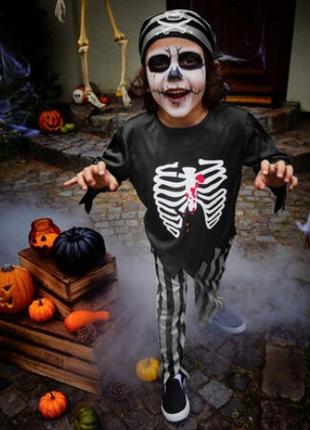 Костюм halloween. пират скелет карнавальный хэллоуин хэлоуин хеллоуин хелоуин хелловин хеловин george