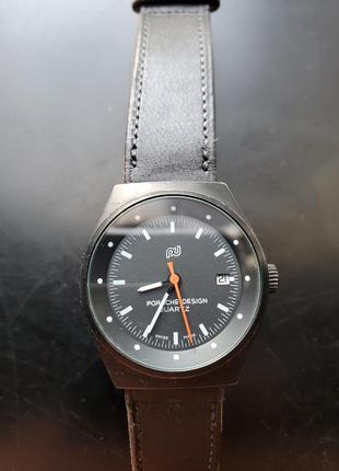 Porsche design 7050 black pvd, кварцовий годинник, 70ті