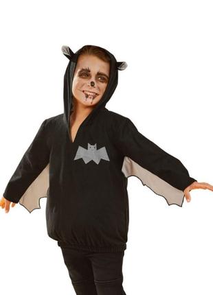 Костюм halloween. кажан летюча миша вампір карнавальний хеллоуїн хелоуїн хеллоуін хелоуін хелловін хеловін хєлловін хєловін 1-1,5-2 роки george2 фото