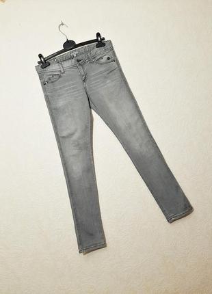 Mayoral испания стильные джинсы серые на мальчика парня 13-16 лет стрейч-котон слимы1 фото