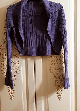 Вязаное болеро