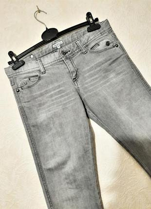 Mayoral испания стильные джинсы серые на мальчика парня 13-16 лет стрейч-котон слимы6 фото