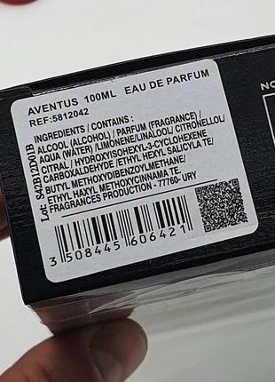 Aventus 100ml creed крид авентус мужские духи стойкие шлейфовые
