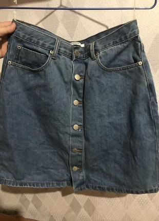 Джинсова спідниця