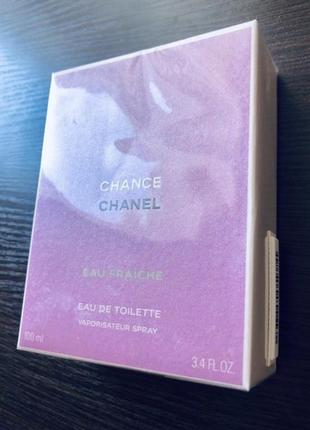 Chance fraiche 100ml chanel шанель шанс фреш женские духи стойкие6 фото