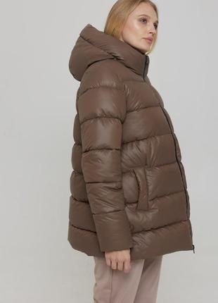 Курточка матовая зимняя4 фото