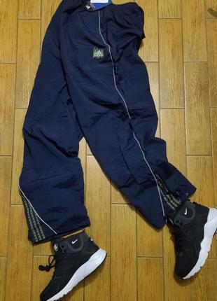 Зимові теплі спортивні штани брюки на флісі6 фото