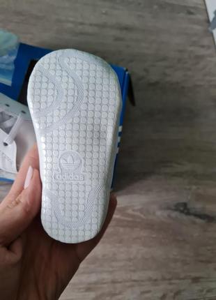 Пінетки кеди дитячі adidas stan smith grib b24101 оригінал5 фото