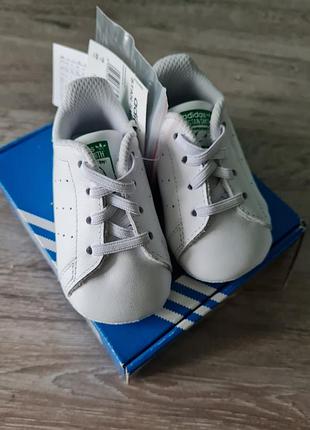 Пінетки кеди дитячі adidas stan smith grib b24101 оригінал