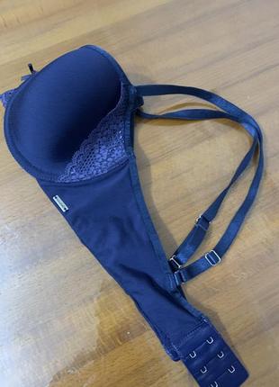 Бюстгалтер синій