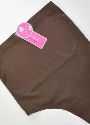 Батал ❤ стринги ❤ утяжка 54 52 50 48 46 р. бесшовная большие размеры высокая посадка высокие плотные трусы трусики женские