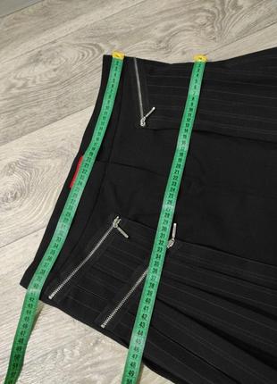 Дизайнерська спідничку в складки плісе юбку alain manoukian5 фото