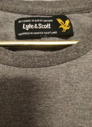 Качественная футболка от lyle & scott2 фото