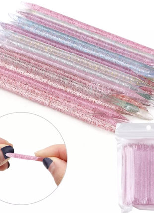 Пластиковые палочки для маникюра 9,5 см- 100 штук