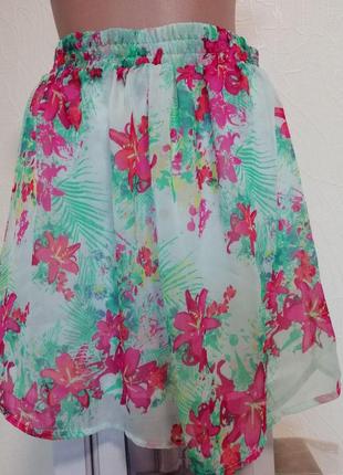 Юбка с удлинением сзади colours of the world размер 36-s-8