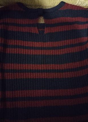 Женский тёплый удлиненный свитер yessica 46/483 фото