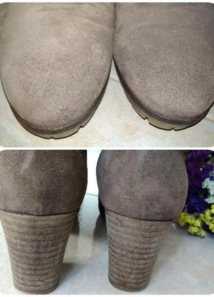 Замшевые ботиночки manas 40р (26 см)4 фото