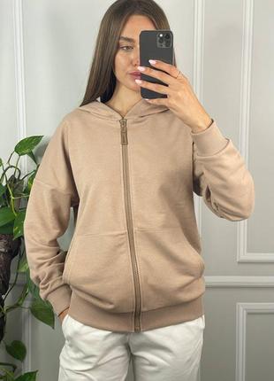 Женское худи на молнии