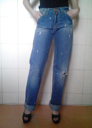 Оригинальные плотные джинсы take two,oригинал,мод.denny,италия,100% cotton