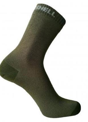 Водонепроницаемые носки dexshell ultra thin crew og socks xl swamp green (ds683ogxl)