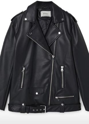 Косуха куртка жіноча версайз тренд чорна  нова