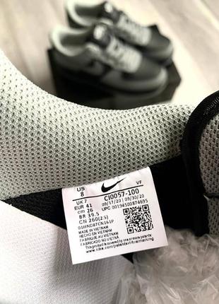 Кросівки nike air force 1 black-grey 6