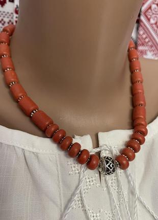 Намисто під вишиванку з кераміки