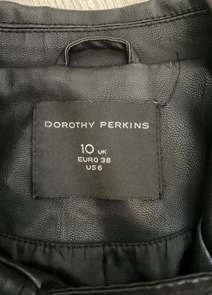 Куртка из эко кожи dorothy perkins6 фото