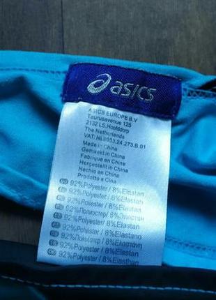 Спортивная повязка для головы / волос asics running оригинал синяя3 фото