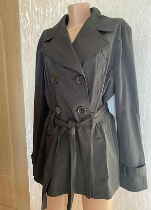 Красивый фирменный плащ 🧥 тренч 18 размера