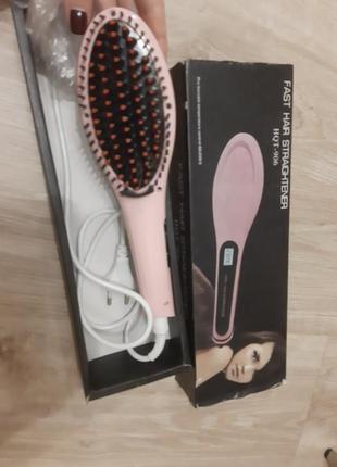 Гребінець випрямляч fast hair straightener
